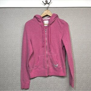 L Victoria’s Secret Essentials Hooded Zip Front Sweatshirt